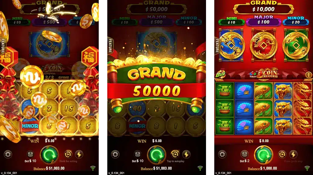 3 Coins In999Logingame Bonus